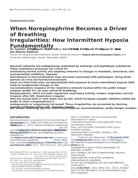 Breathing morepinephrine