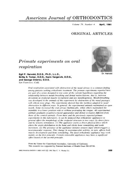 Primate-Experiments-on-Oral-Respiration-Harvold_1