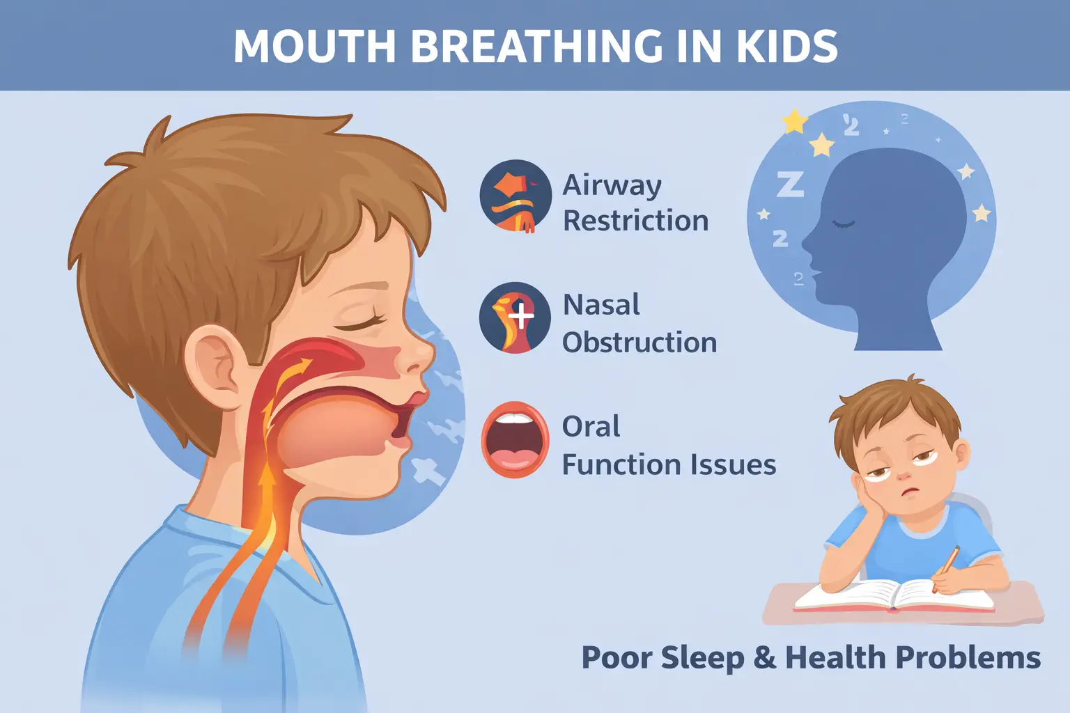 graphic on mouth breathing