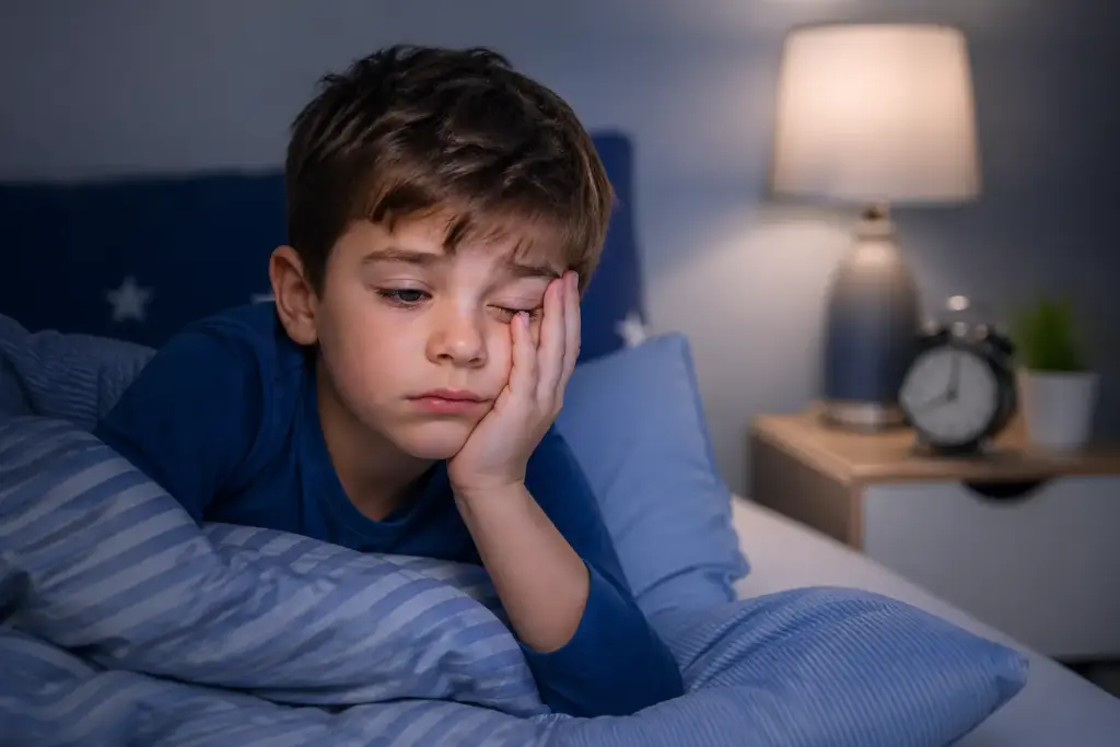 tired child